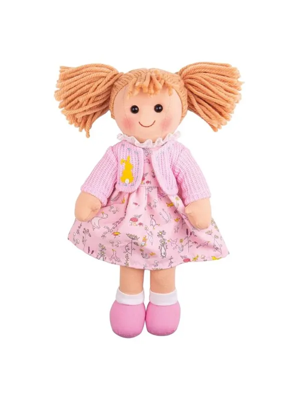 Bigjigs Fabric Doll Ella - 35cm