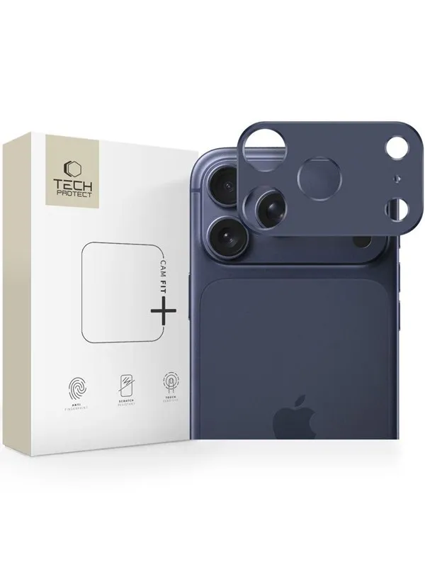 Tech-Protect Camalloy Fit+ Camera Cover for iPhone 17 Pro Max - Orange