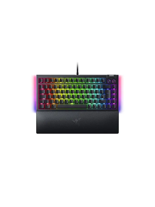 Razer BlackWidow V4 75% - US (ISO) - Gamingtastatur - Uten numpad - Engelsk (USA) - Svart