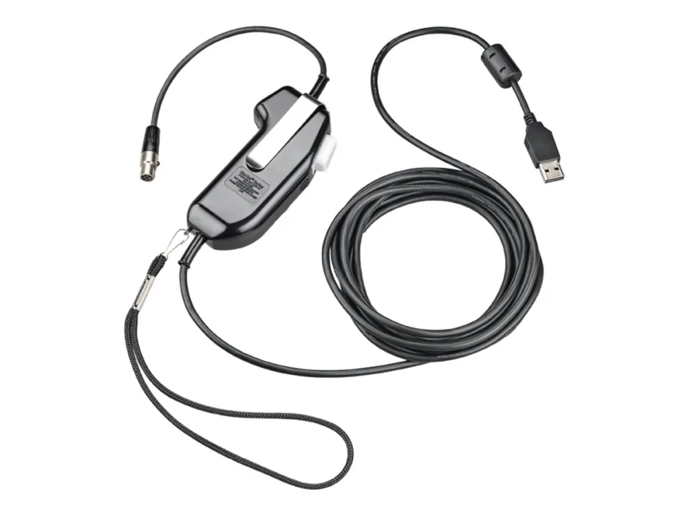 Poly - PTT (push-to-talk) headset adapter for headset - monaural no serial - TAA Compliant