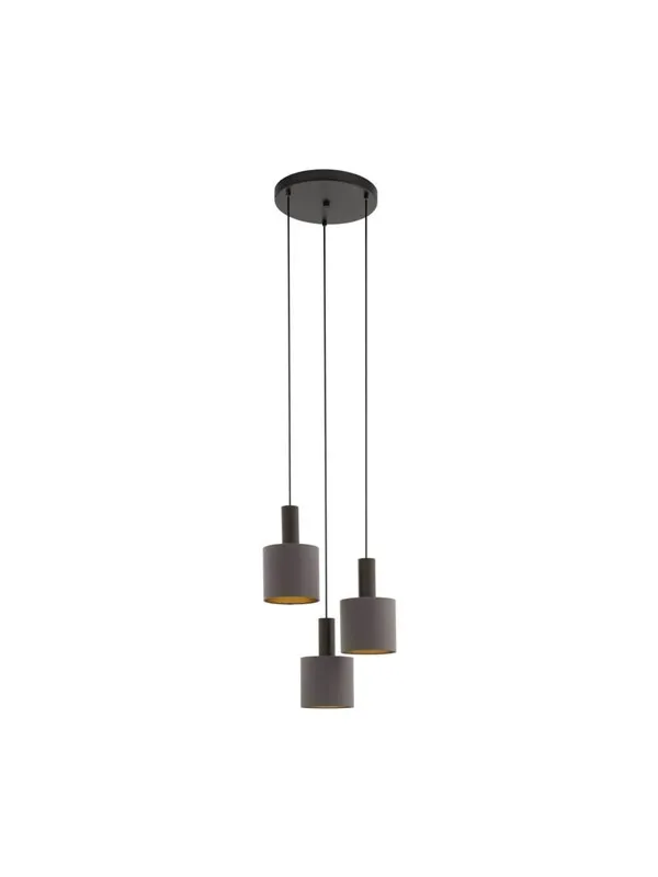 EGLO CONCESSA 1 cluster pendant cappuccino/gold