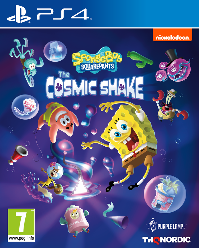 Spongebob Squarepants: The Cosmic Shake - Sony PlayStation 4 - Platformer