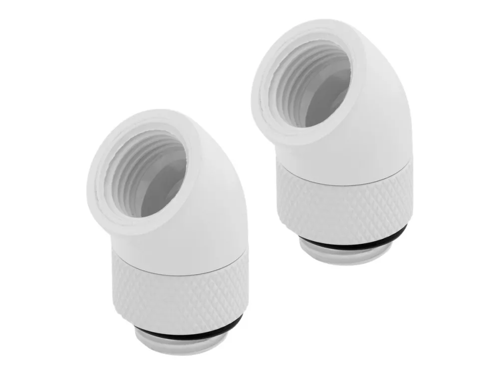 Corsair Hydro X Series 45° Rotary Adapter White