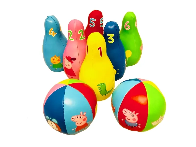 Barbo Toys Peppa Pig - Soft Bowling Set