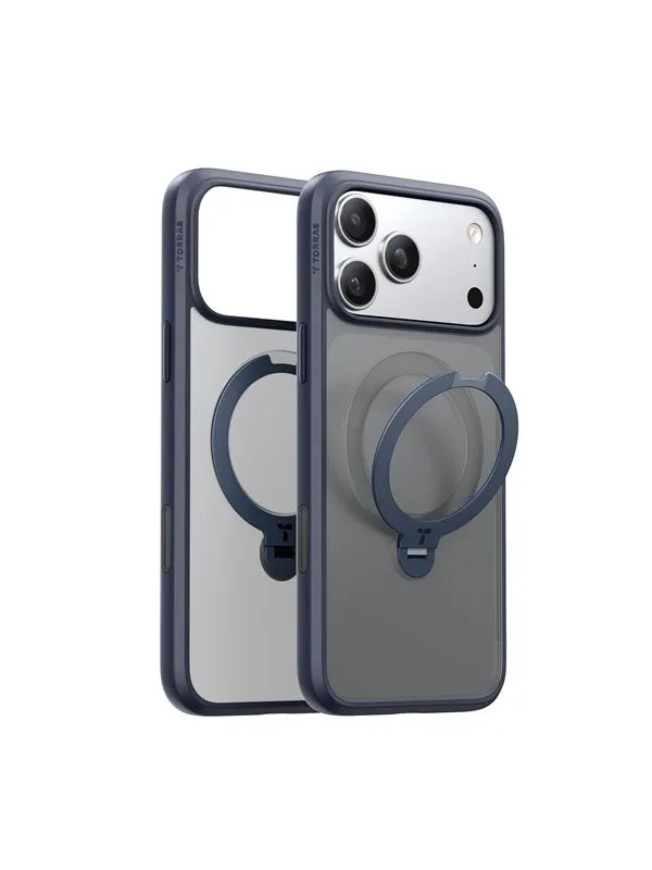 Torras Ostand Q3 Spin midnight blue - iPhone 17 P