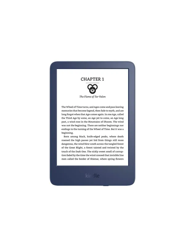 Amazon Kindle 16GB - Denim Blue (Ad-Supported)