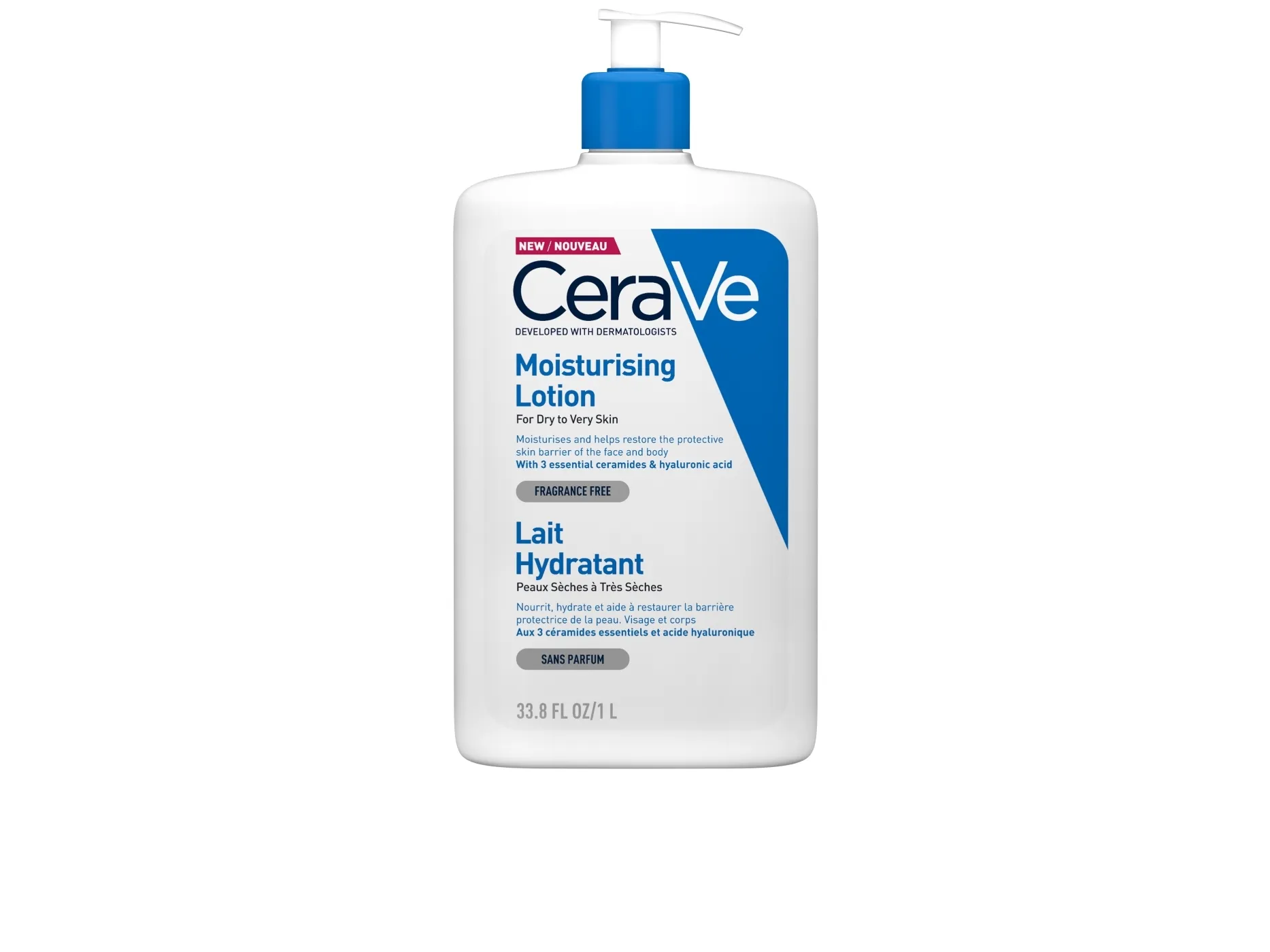 CeraVe Moisturising Lotion 1000ml - Dry to Very Dry Skin