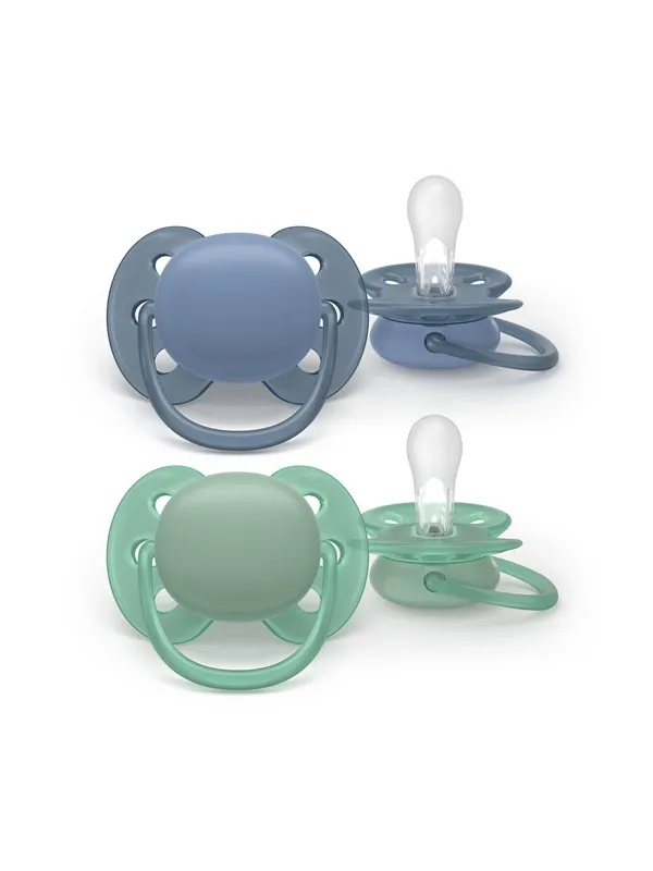 Philips Avent Ultra Soft SCF091 - pacifier set - 2 pcs