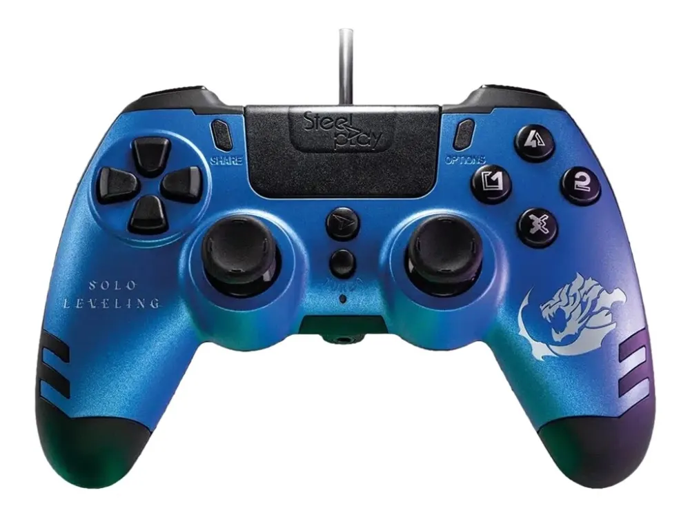 Lexip x Solo Leveling White Tiger Guild Edition - gamepad - wired - Wired Controller - Sony PlayStation 4
