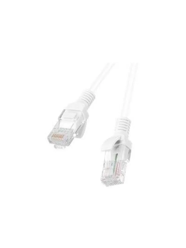 Lanberg patch cable - white RAL 9010 - Hvit