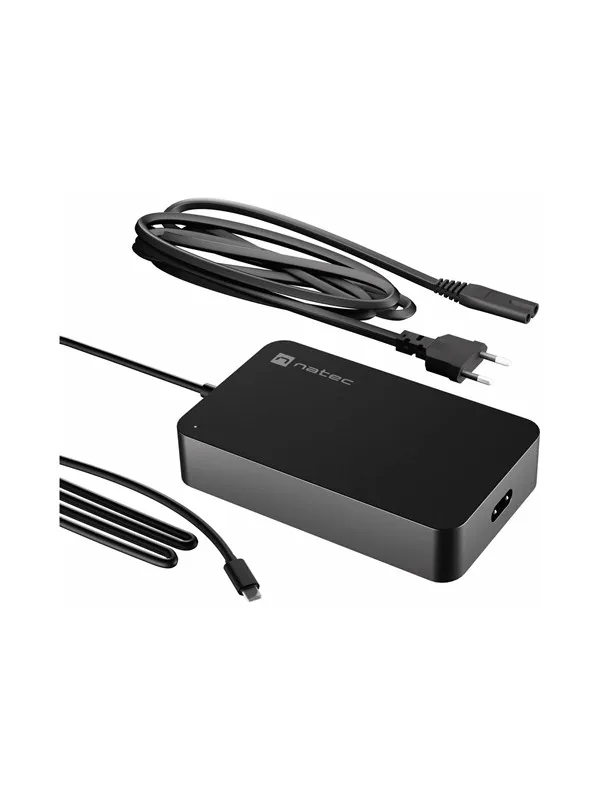 Natec GRAYLING - USB-C power adapter - 65 watt