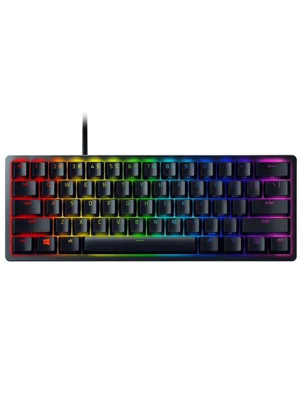Razer Huntsman Mini 60% (Red Switch) - Gamingtastatur - Uten numpad - Fransk - Svart