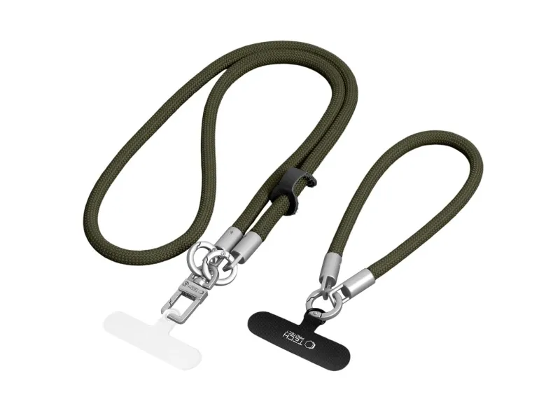 Tech-Protect C10S Rope Phone Lanyard - Green