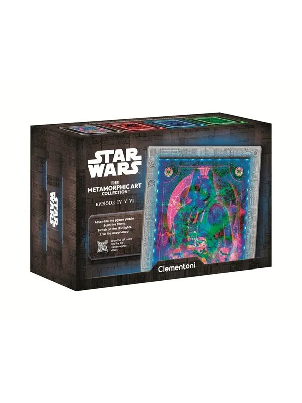 Clementoni Puslespil Star Wars - Ep.IV-V-VI - Metamorphic Art Collection 520 Brikker Gulv