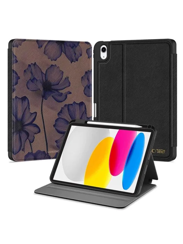 Tech-Protect  Lamanona iPad 10.9" Case 10 / 2022 / 11" 11 / 2025 - Black