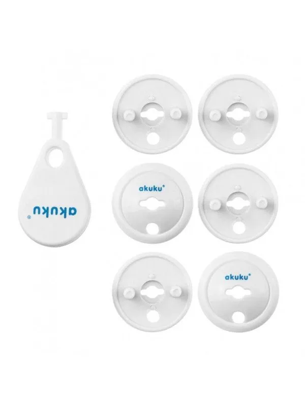 Akuku Socket covers (6pcs) / white