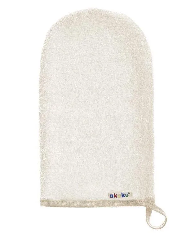 Akuku Washing glove terry ecru