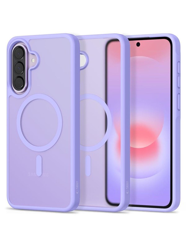 Tech-Protect Magmat MagSafe Case for Samsung Galaxy A57 5G - Purple Matte