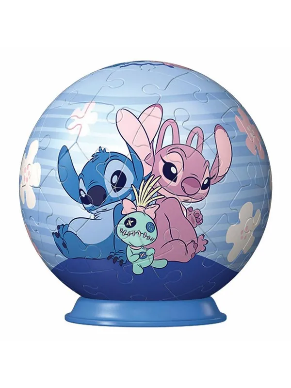 Ravensburger 3D Puzzle Ball Stitch and Angel 54 pcs. 3D Puslespill