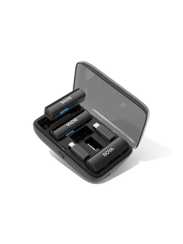 BOYA Wireless Microphone System X2 3.5mm Lightning & USB-C