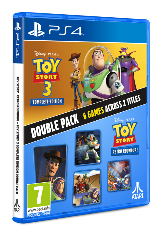 Toy Story: Retro Roundup! + Toy Story 3 (Complete Edition) - Sony PlayStation 4 - Action/Adventure