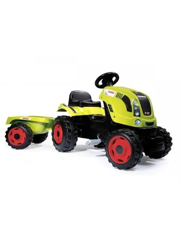 Smoby Tractor Claas with Trailer