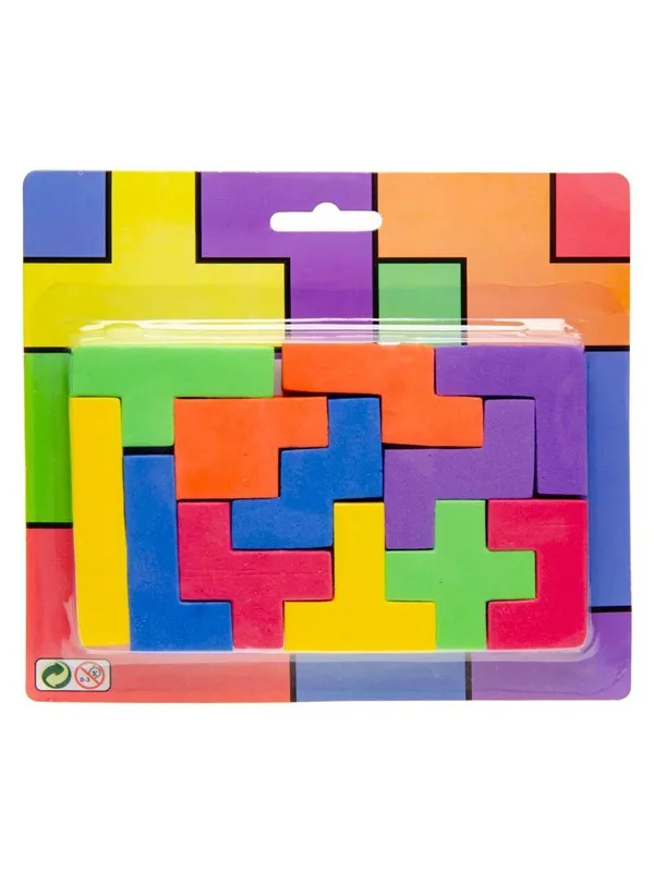 LG-Imports Tangram-puslespill i skum Blokk