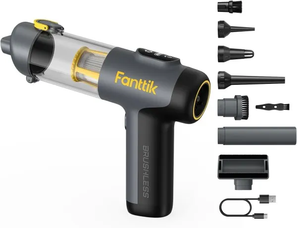 Fanttik Handheld Slim V9 Mix cordless portable car vacuum cleaner