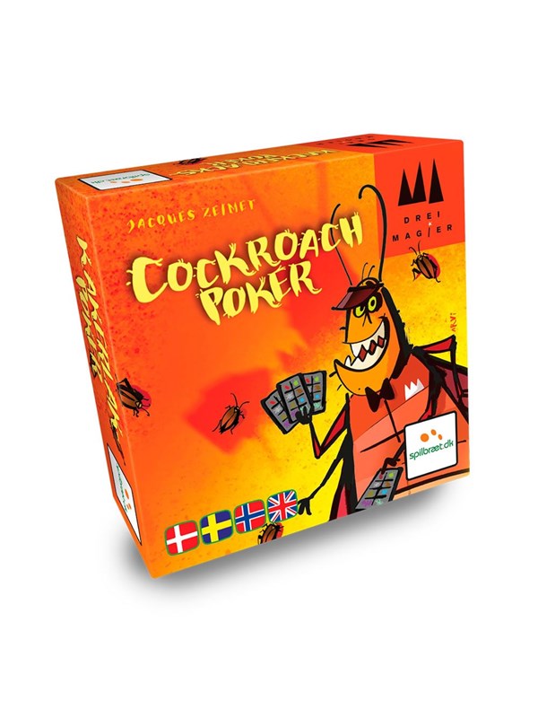 Lautapelit Cockroach Poker (Nordic + EN)