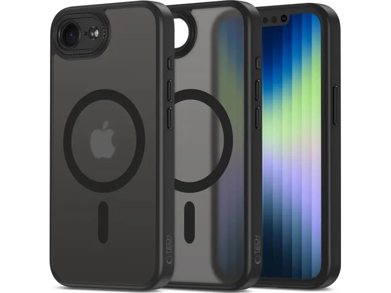 Tech-Protect MagCam MagSafe Case for iPhone 16e / 17e - matt black