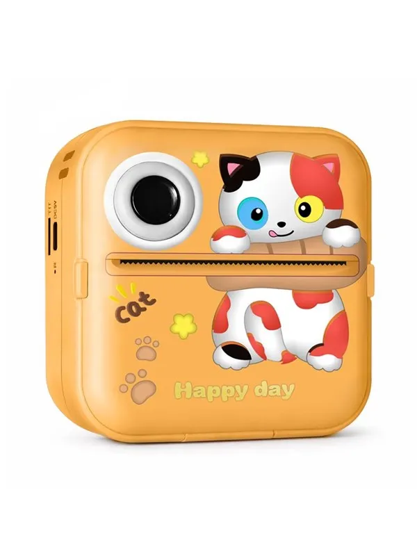 Wozinsky WDT-05 Thermal Printer Camera for Kids - Orange