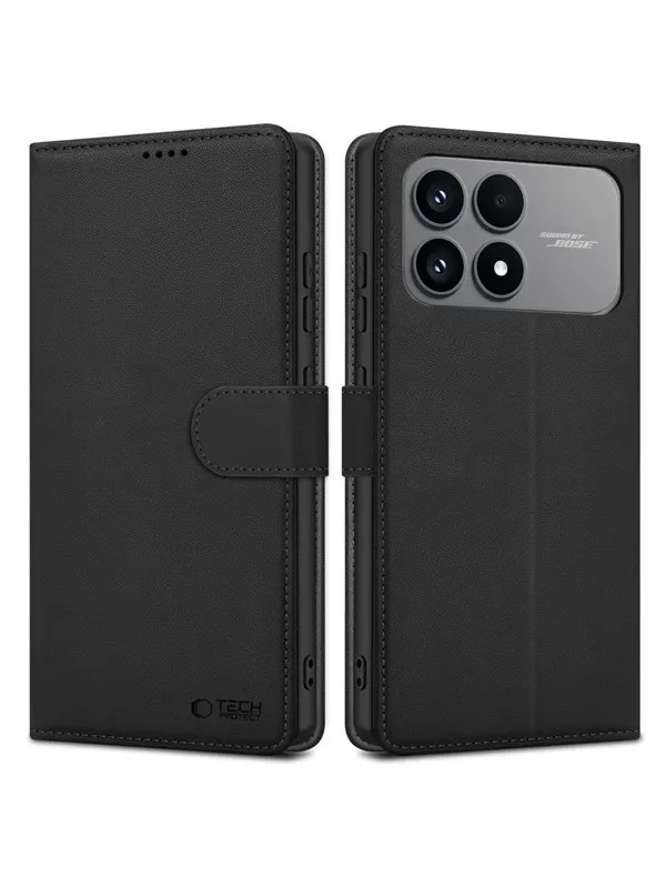 Tech-Protect Wallet Case for Xiaomi Poco F8 - Black