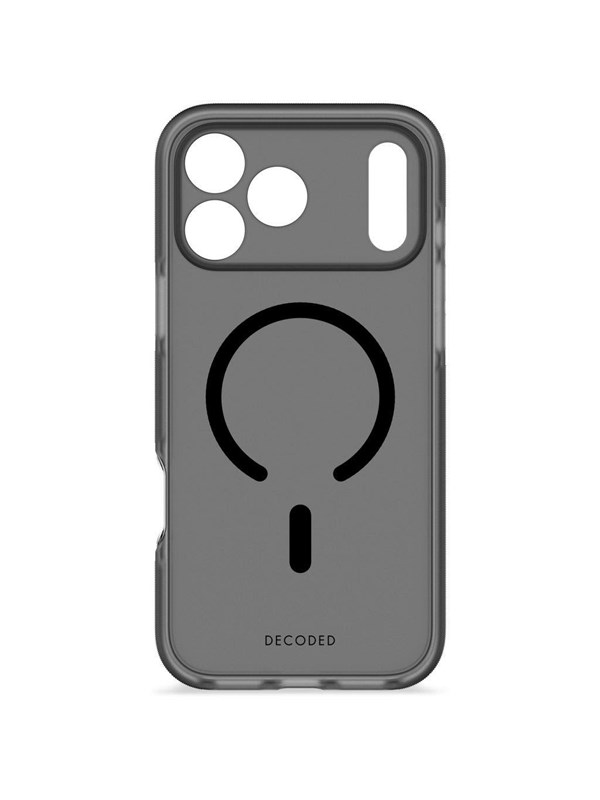 Decoded - DropTec Transparent Backcover for iPhone 17 Pro Max - Frosted Black