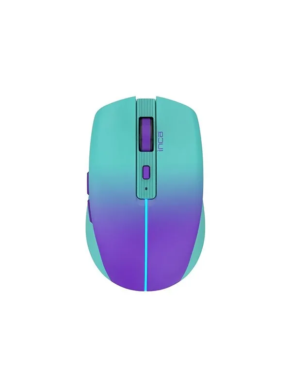 Incase INCA - mouse - Bluetooth 5.1 2.4 GHz - Mus - Optisk - 6 - Blå