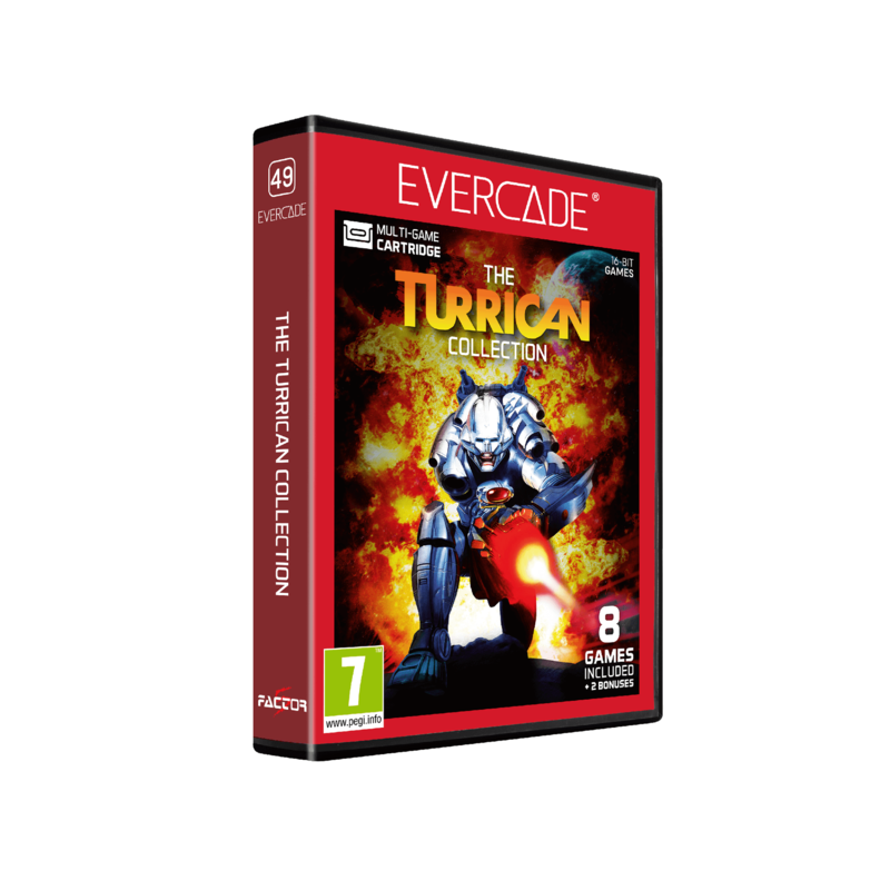 The Turrican Collection - Evercade - Retro
