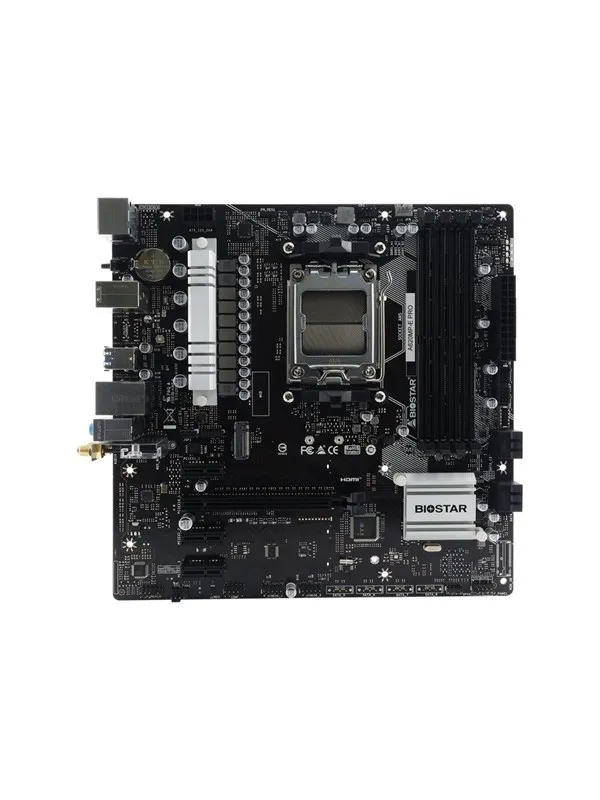 BIOSTAR A620MP-E PRO - 6.0 - motherboard - micro ATX - Socket AM5 - AMD A620 Hovedkort - AMD A620 - AMD AM5 socket - DDR5 RAM - Micro-ATX