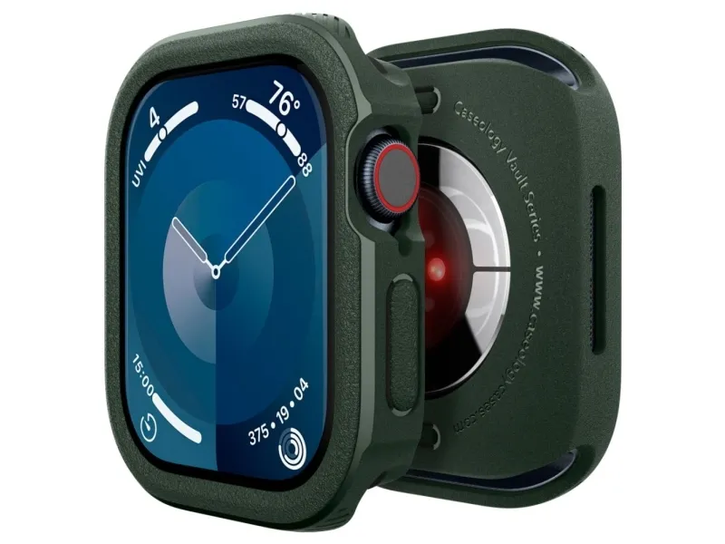 Spigen CASEOLOGY VAULT Case for Apple Watch 10 (46MM) - Green