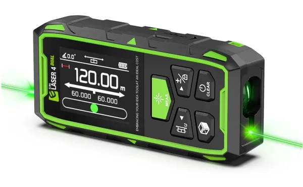 Elma Instruments laser 4 dual distance meter 2 x 60 meters