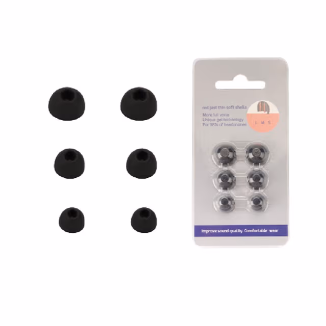 Erstatningstupper for JBL LIVE PRO+ - 6 stk Silikon Ørepropper