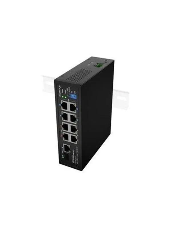 Lanberg ILFE-8P-1GE-1S-120 - switch - 8 ports - unmanaged - rack-mountable