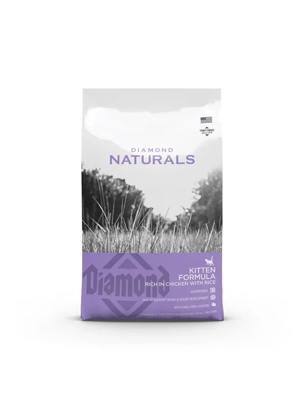 Diamond naturals Kitten Chicken with Rice 7.5kg