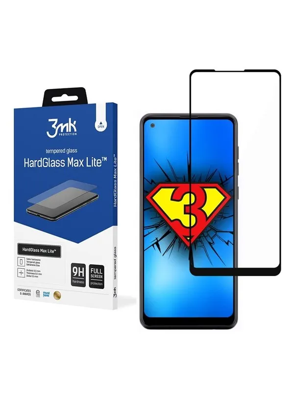 3mk Samsung Galaxy A21s -  HardGlass Max Lite™