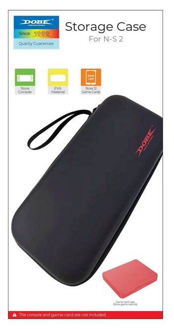 Dobe Switch 2 Slim Storage Bag - Miscellaneous Bag - Nintendo Switch 2