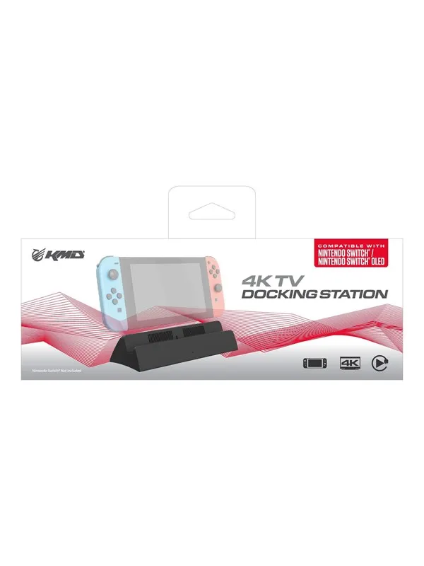 KMD 4K TV Docking Station for Switch - Wired Tilbehør til spillkonsoll - Nintendo Switch