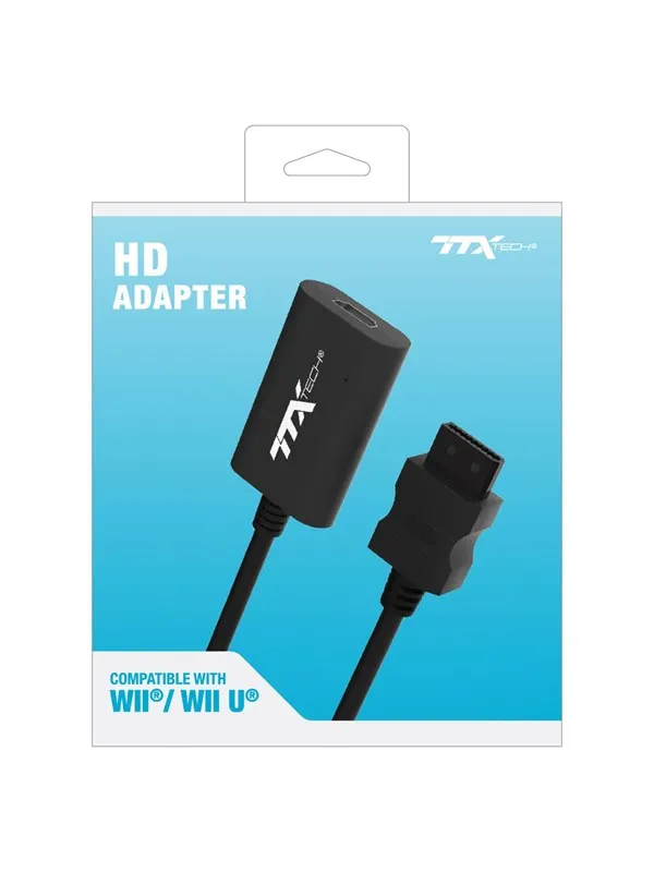 TTX Tech TTX HD Adapter for Wii and Wii U - Wired Tilbehør til spillkonsoll - Nintendo Wii U