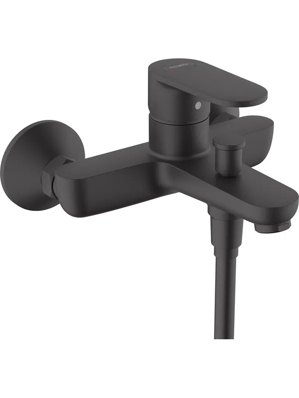 Hansgrohe vernis blend single lever tub/shower mixer matt bl
