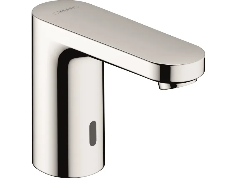 Hansgrohe vernis blend electronic basin mixer with pre-adjus