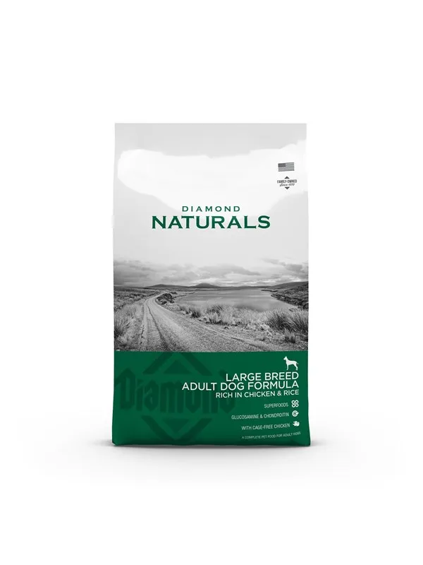 Diamond naturals Large Breed Adult Chicken & Rice 15kg