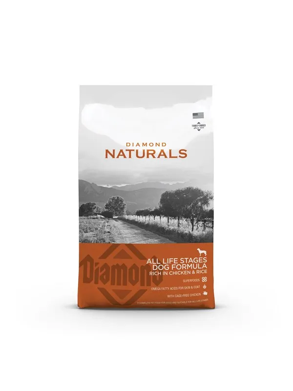 Diamond naturals All Life Stage Chicken & Rice 15kg