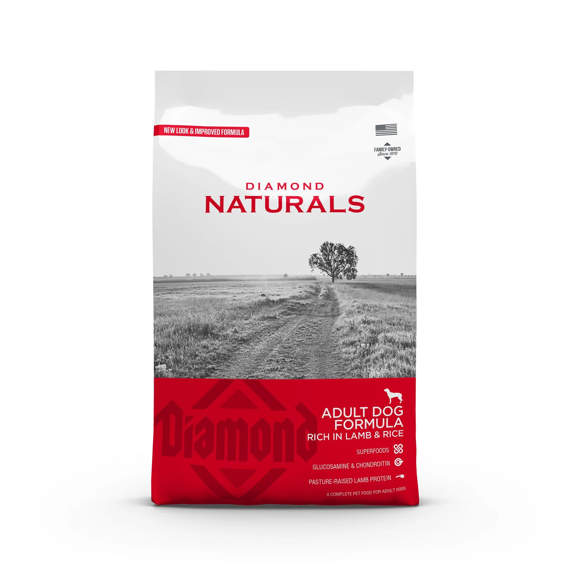 Diamond naturals Adult Dog Lamb & Rice 2kg